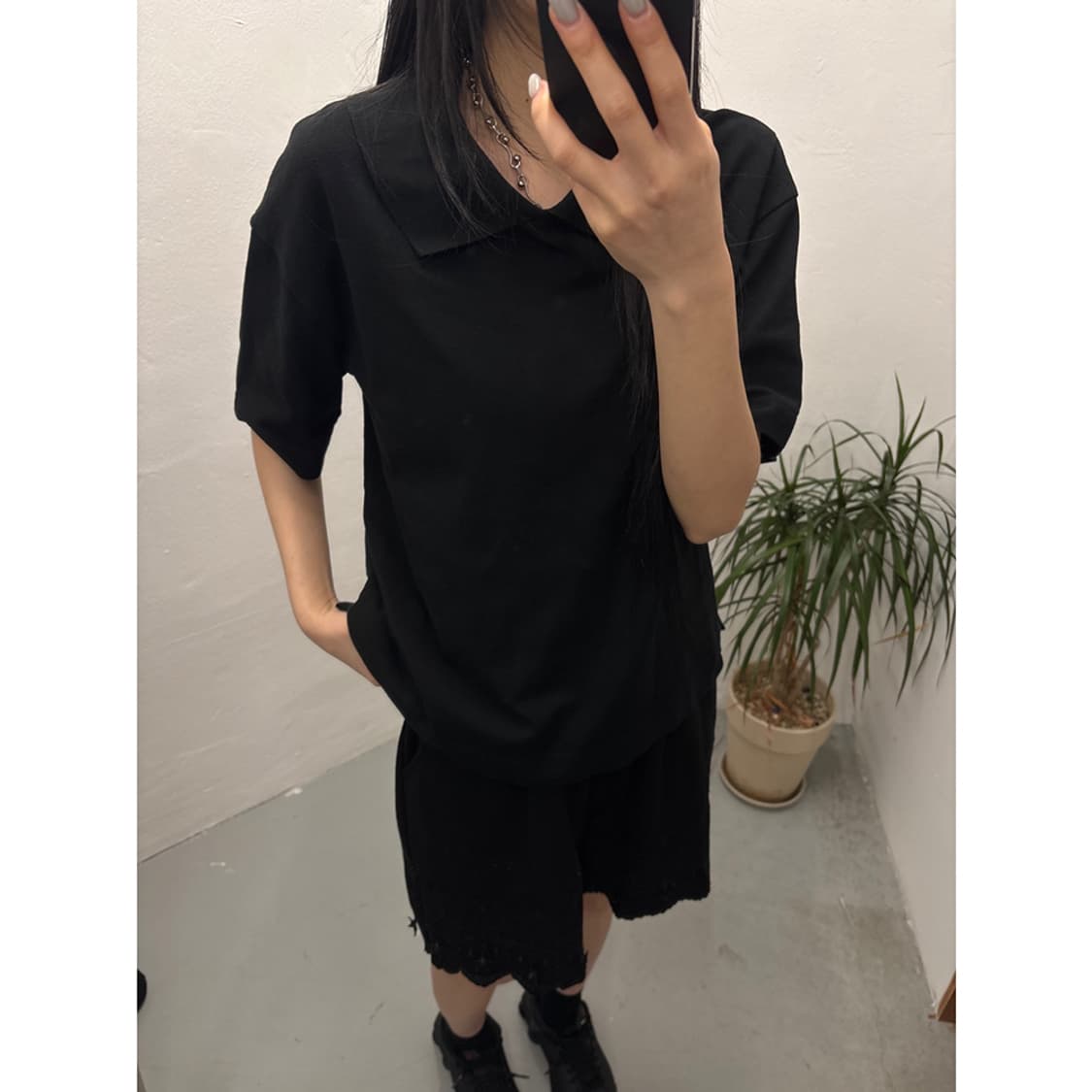 마가렛호웰 MARGARET HOWELL Collared Top 상품이미지3