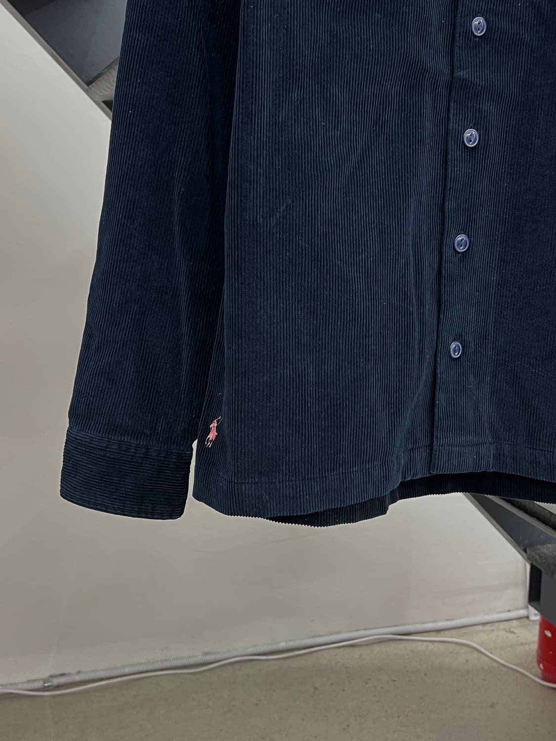 폴로랄프로렌 네이비 코듀로이 셔츠 자켓 상품이미지3