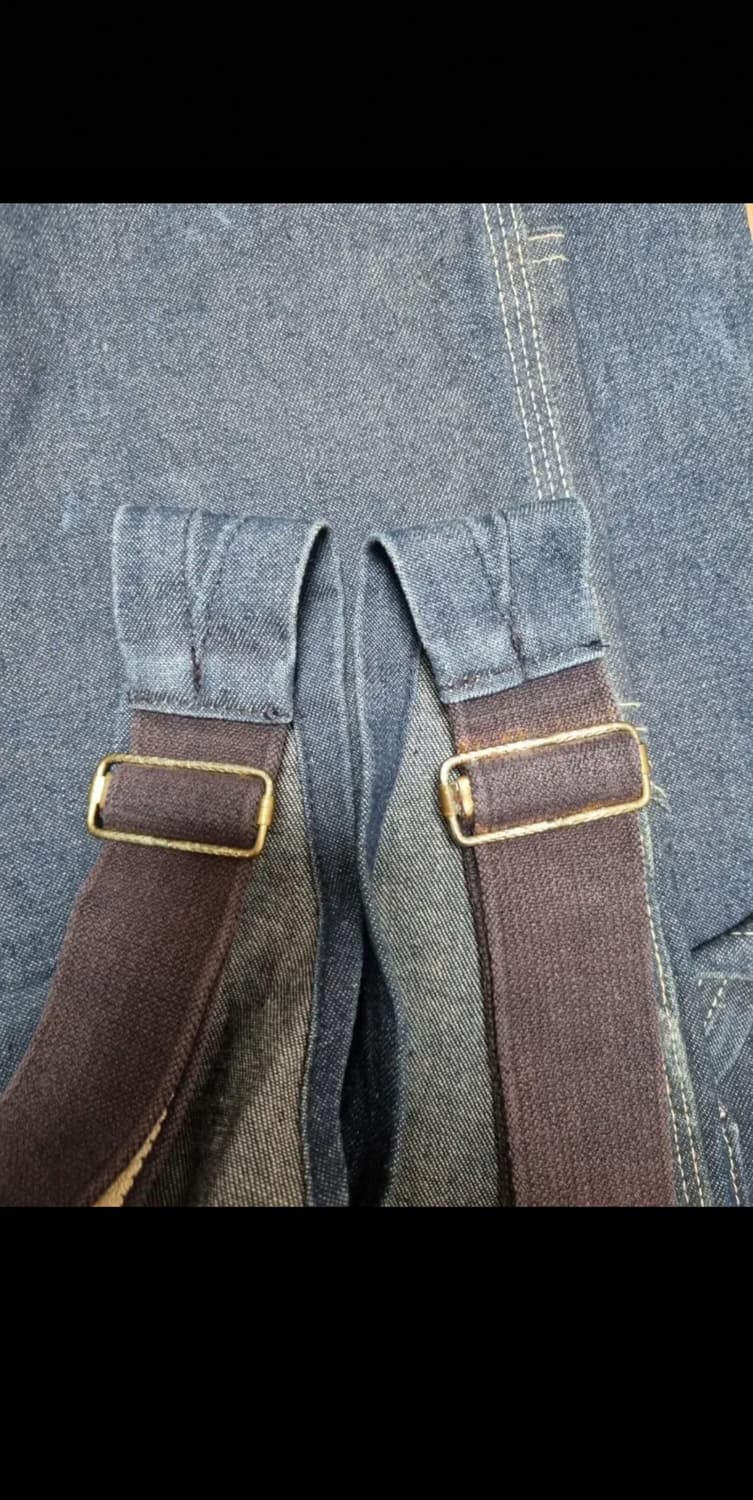 칼하트 블루 데님 오버롤 작업복 상품이미지6