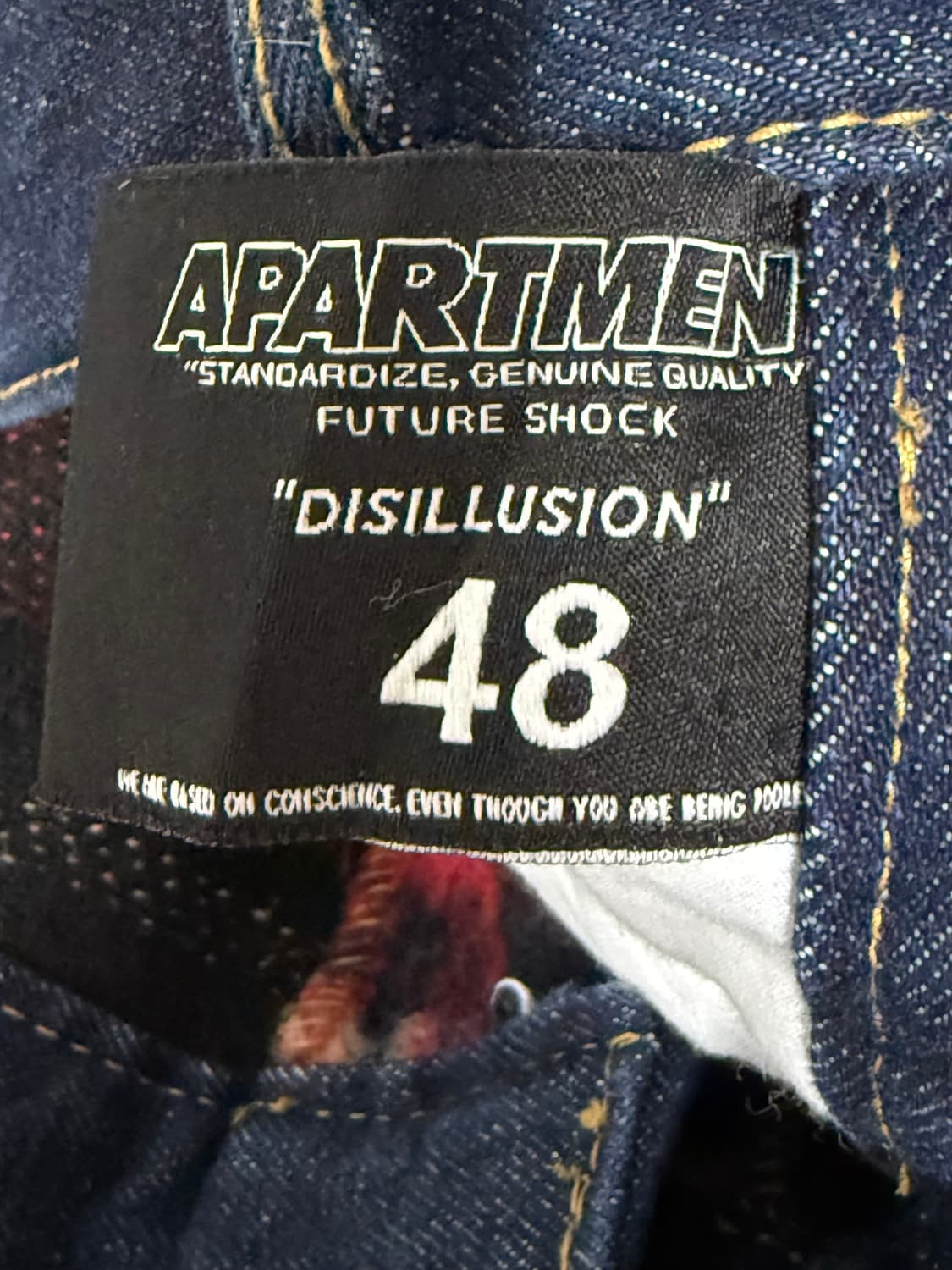 Apartment 울혼방 데님팬츠 상품이미지4