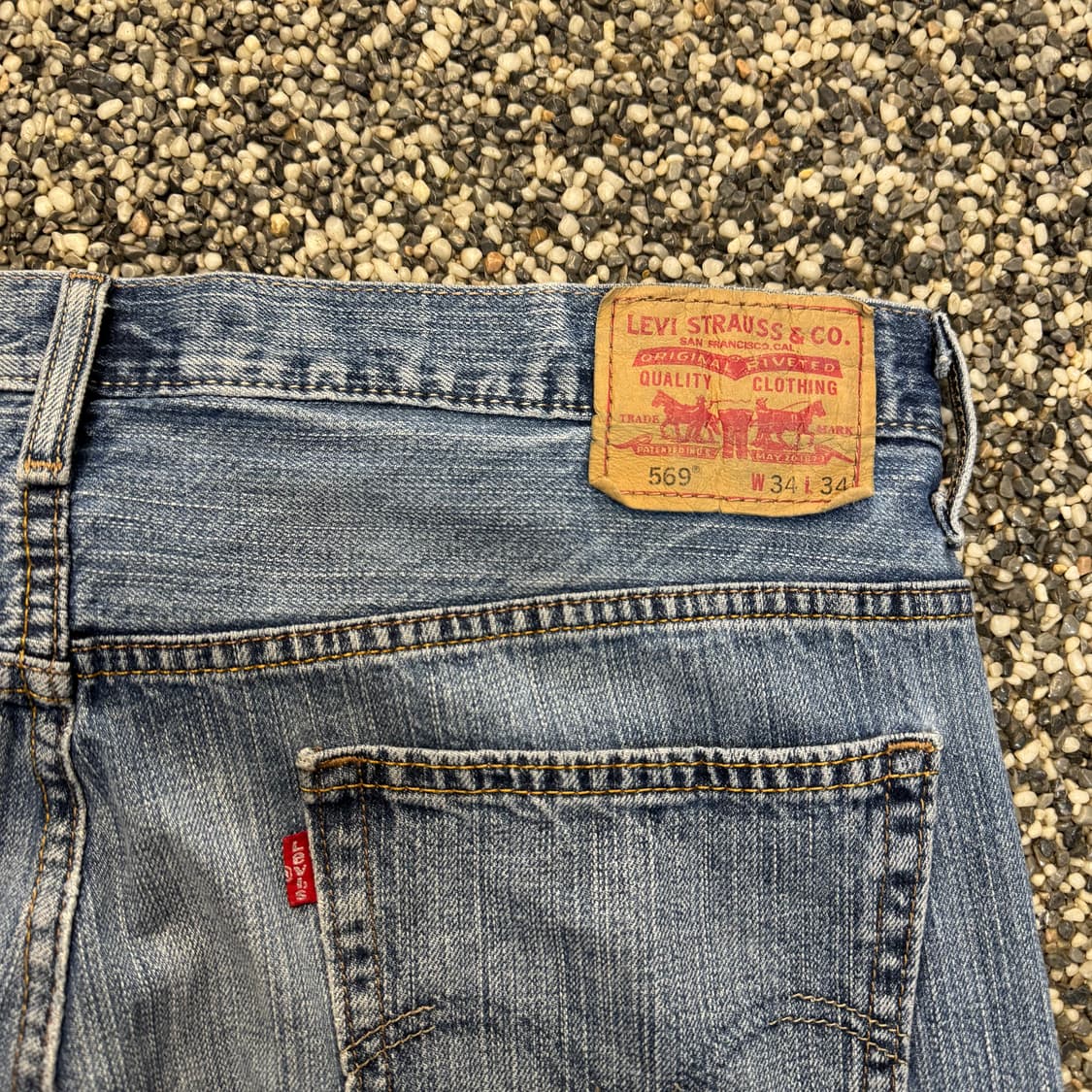 리바이스 569 루즈 스트레이트 진 (36)  상품이미지5
