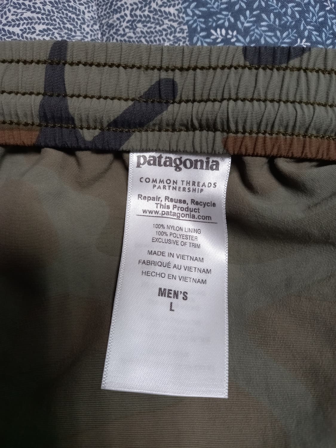 파타고니아 카모 팬츠   34-35  상품이미지3