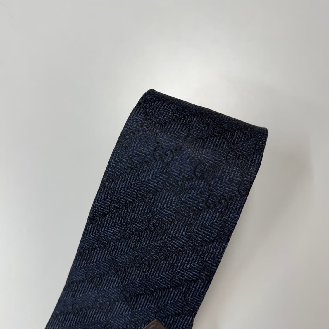 택달린 미사용품 구찌(GUCCI) 모노그램 명품 정품 넥타이 상품이미지7