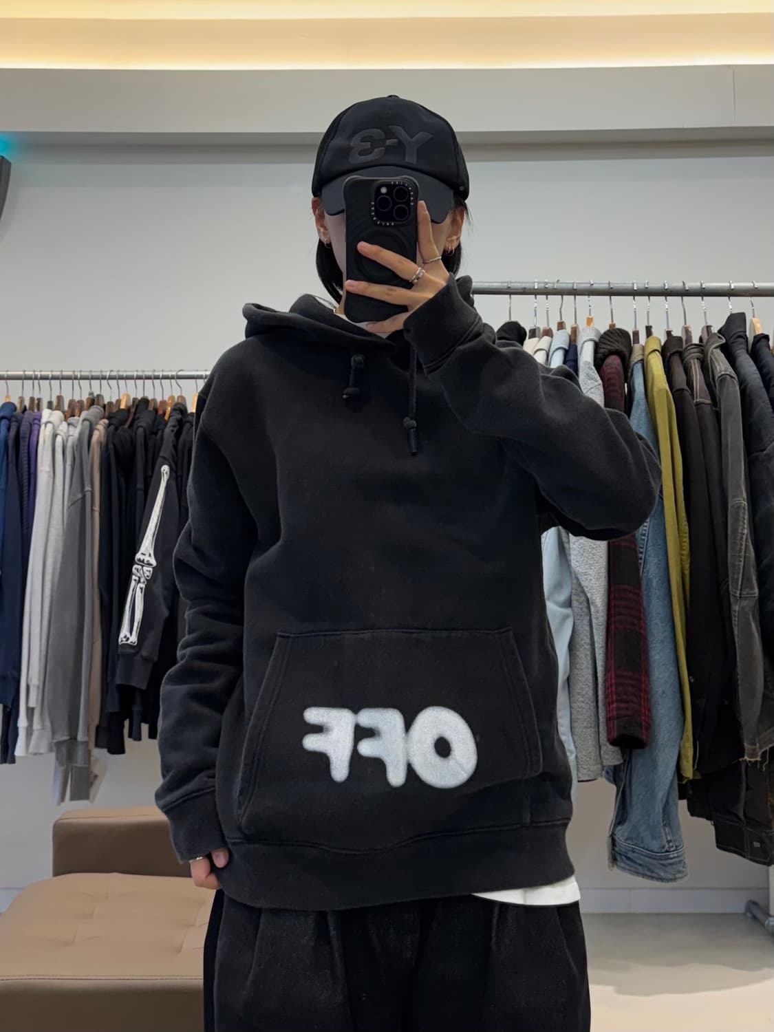 오프화이트 13s 그래픽 후드티 상품이미지5