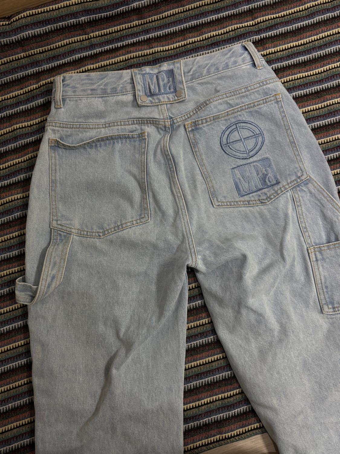 MPa PAINTER DENIM PANTS (STEEL BLUE) 상품이미지1