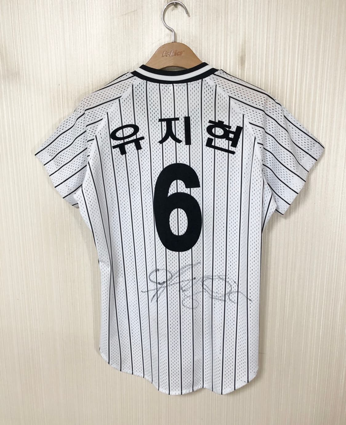 KBO ATC LG트윈스 클래식 홈유니폼/져지 85 #6 유지현(싸인) 상품이미지8