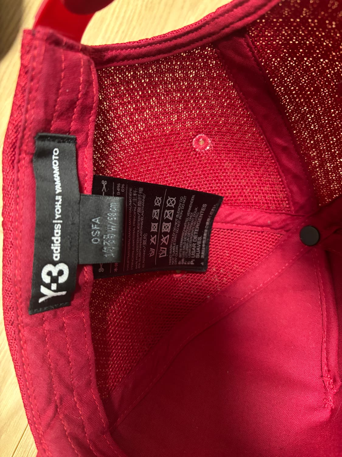 Y3 모자 상품이미지2