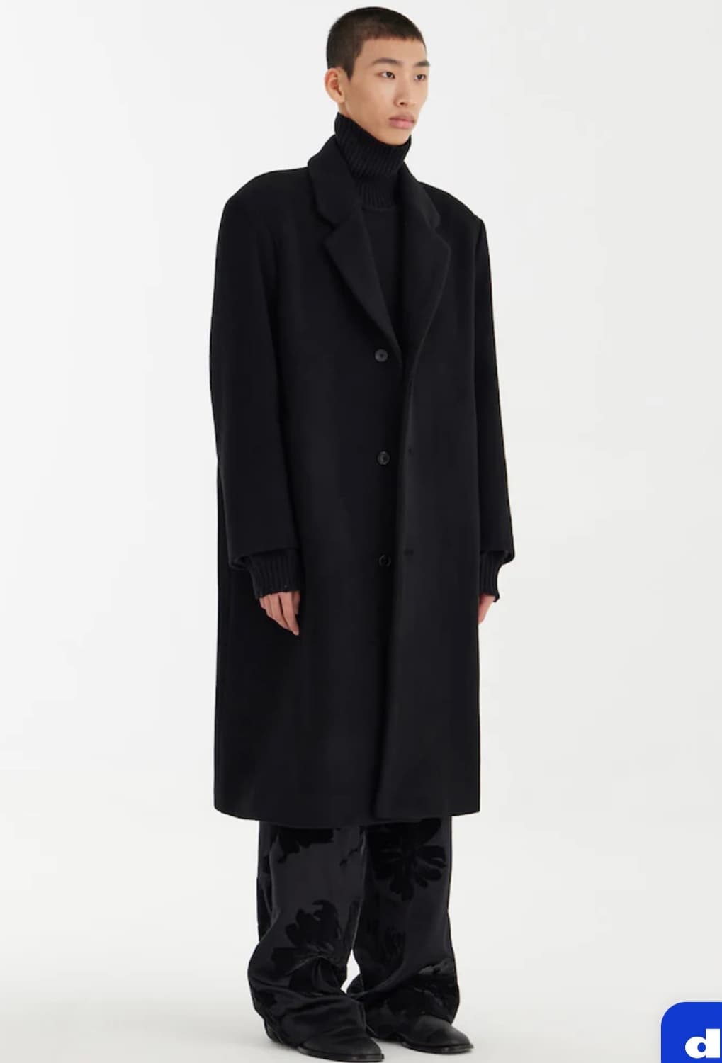 유스 오버사이즈 박스코트 S 상품이미지2