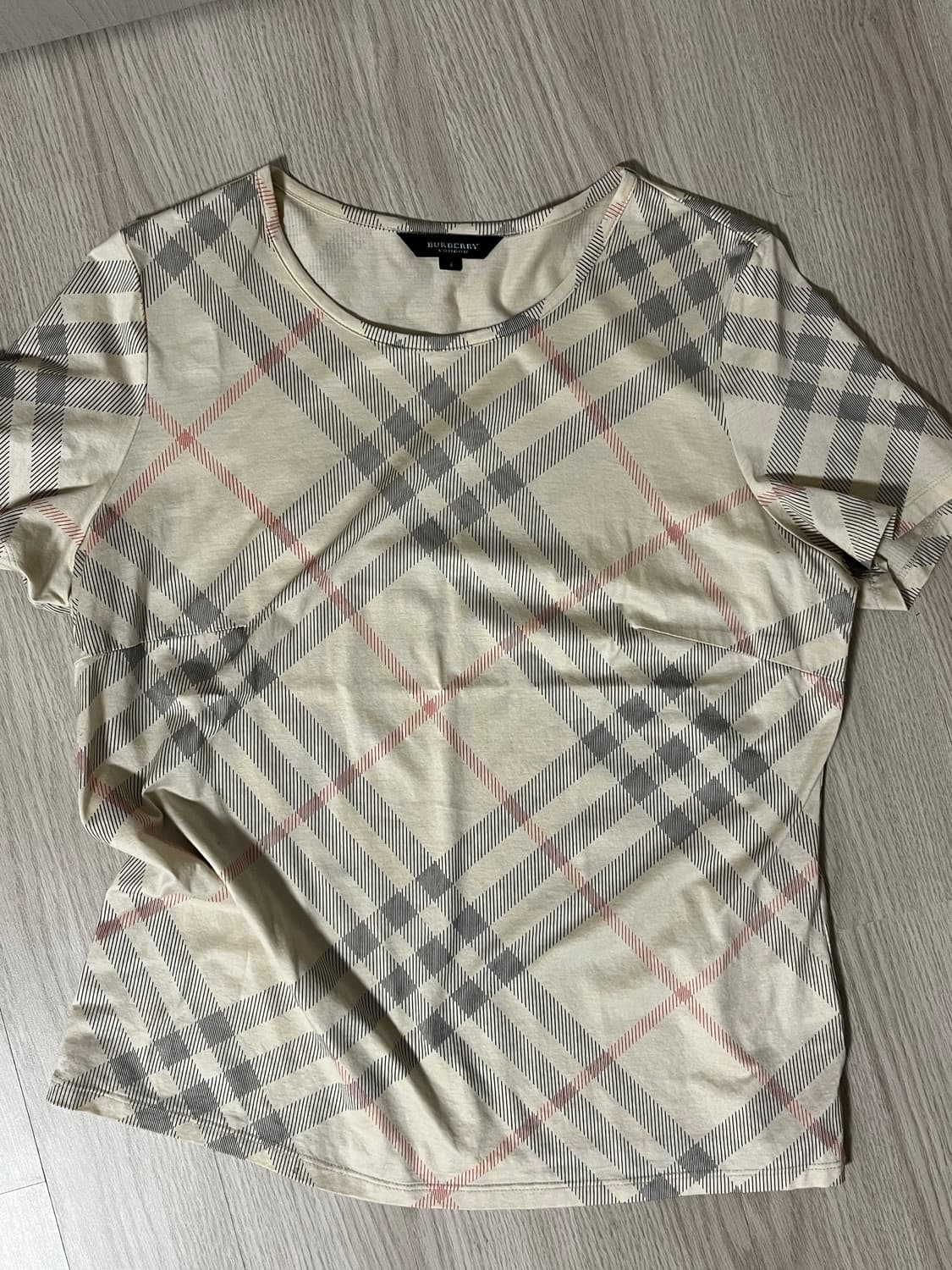 버버리 빈티지 여성 상의 티셔츠 상품이미지1