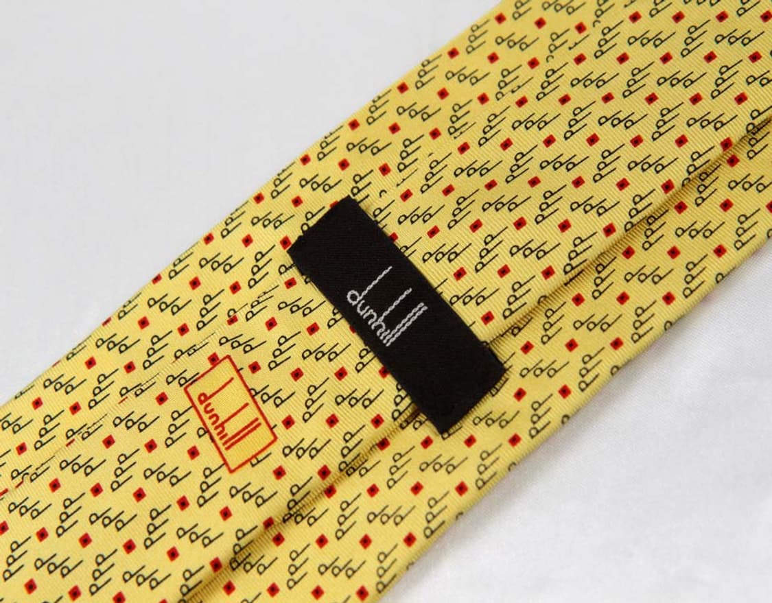 던힐 8.9cm A등급 남자 명품 넥타이 상품이미지3