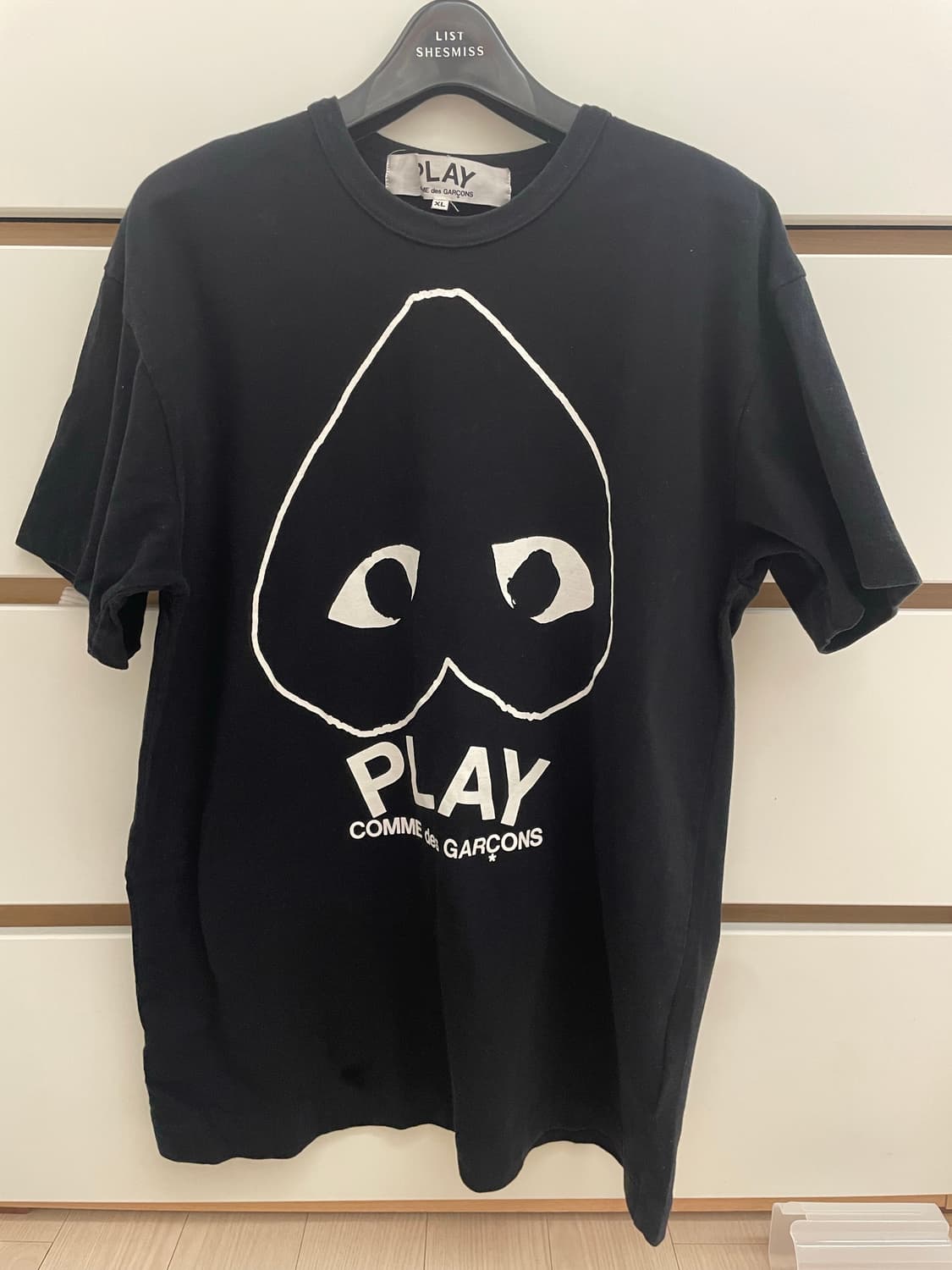 꼼데가르송 PLAY 반팔 XL 상품이미지1