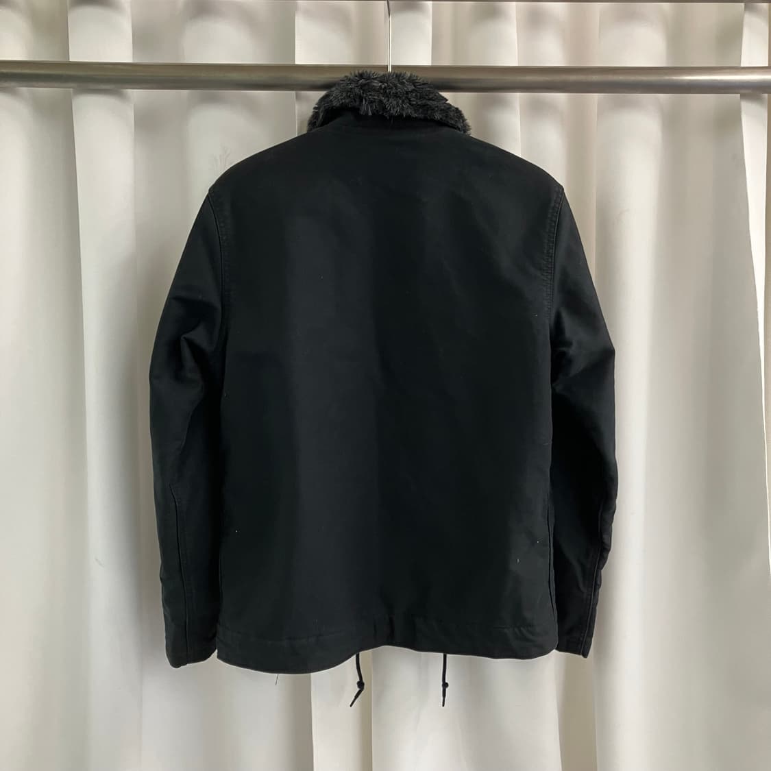 알파인더스트리 블랙 퍼 N-1 덱자켓 M 상품이미지2