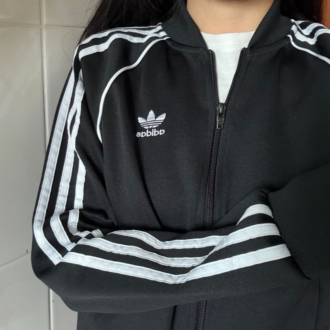 아디다스 블랙 그린 코발트 블루 져지 트랙탑 일괄 판매 상품이미지2