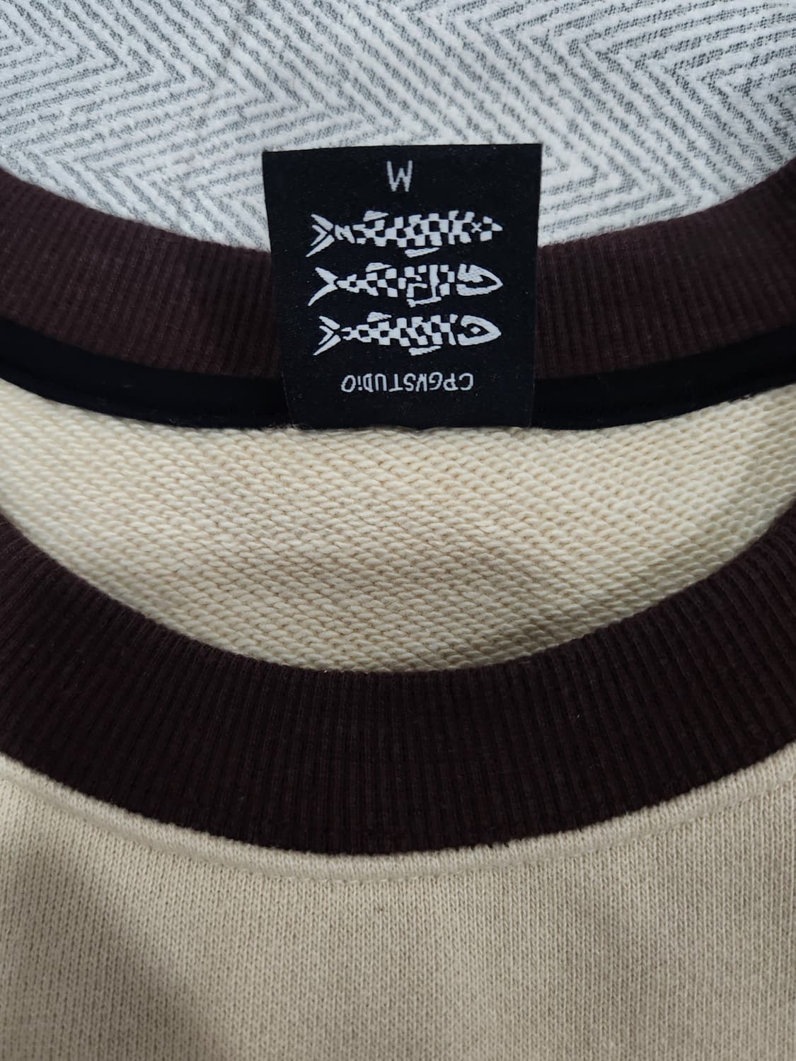 CPGN STUDIO(꼼파뇨) 맨투맨 남성 95~100사이즈 오버핏 상품이미지5