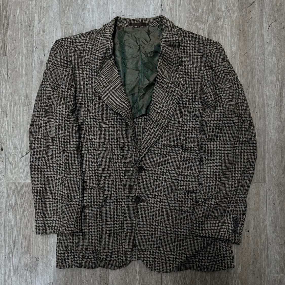 유니버소 남성 클래식 체크 자켓 M/95  상품이미지1