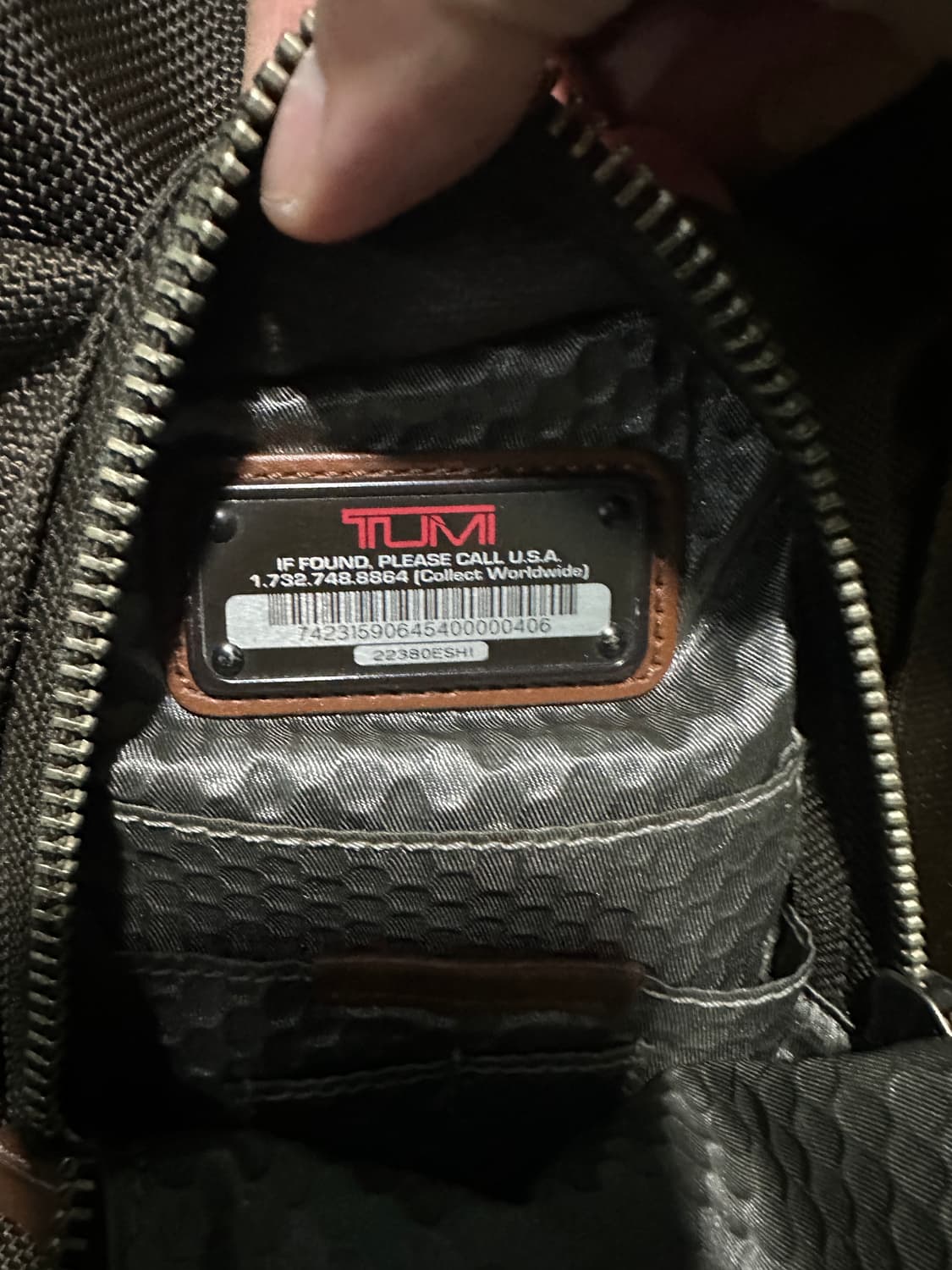 투미 알파브라보 르준 한정판 백팩 상품이미지4