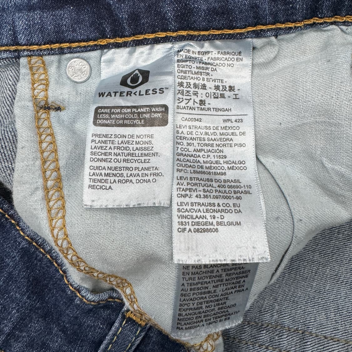 리바이스 559 새깅 워싱 스케이터 데님팬츠 상품이미지8