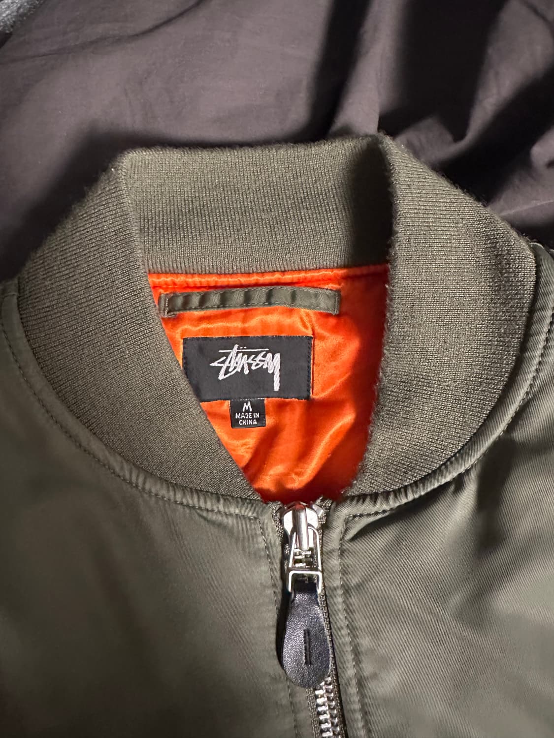 스투시 x 꼼데가르송(cdg) ma1 m사이즈 상품이미지10