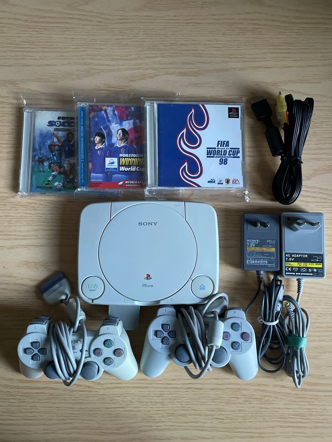 소니 플레이스테이션 1 / PS One (SCHP-100) 피파 세트 상품이미지7