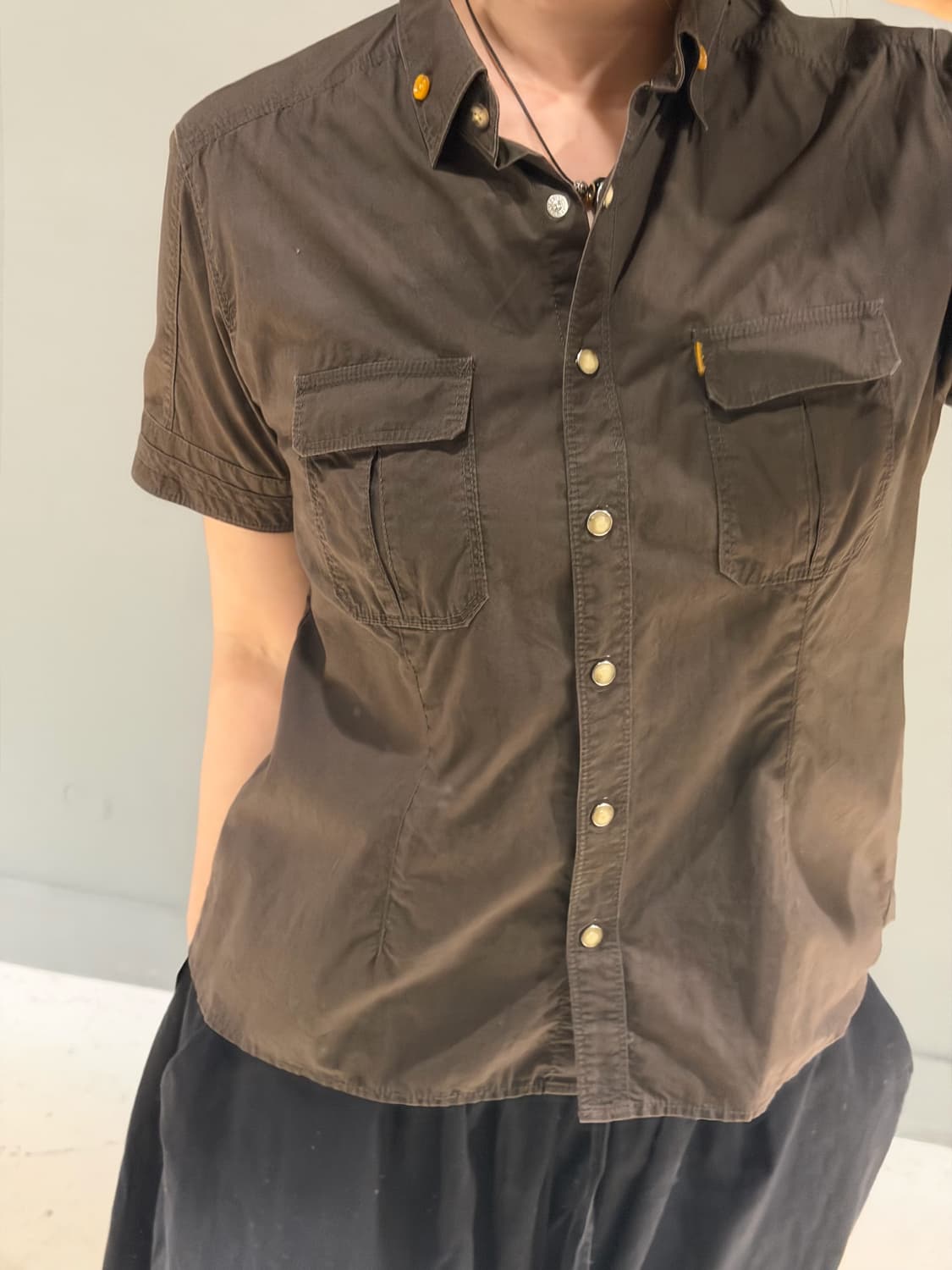 Eastboy pocket detail shirt 상품이미지4