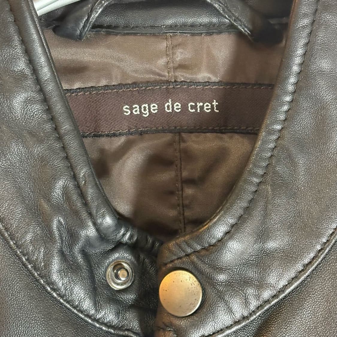 사쥬드크레 바이크 램스킨 자켓 상품이미지6