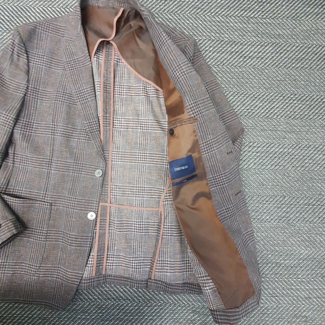 다니엘크레뮤 린넨 블레이저 자켓 남자105~110 상품이미지6