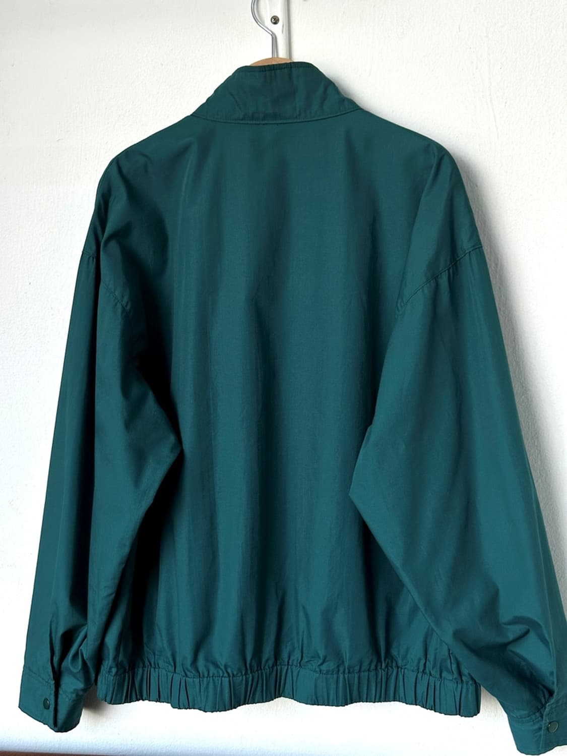 High count fabric easy blouson 상품이미지4