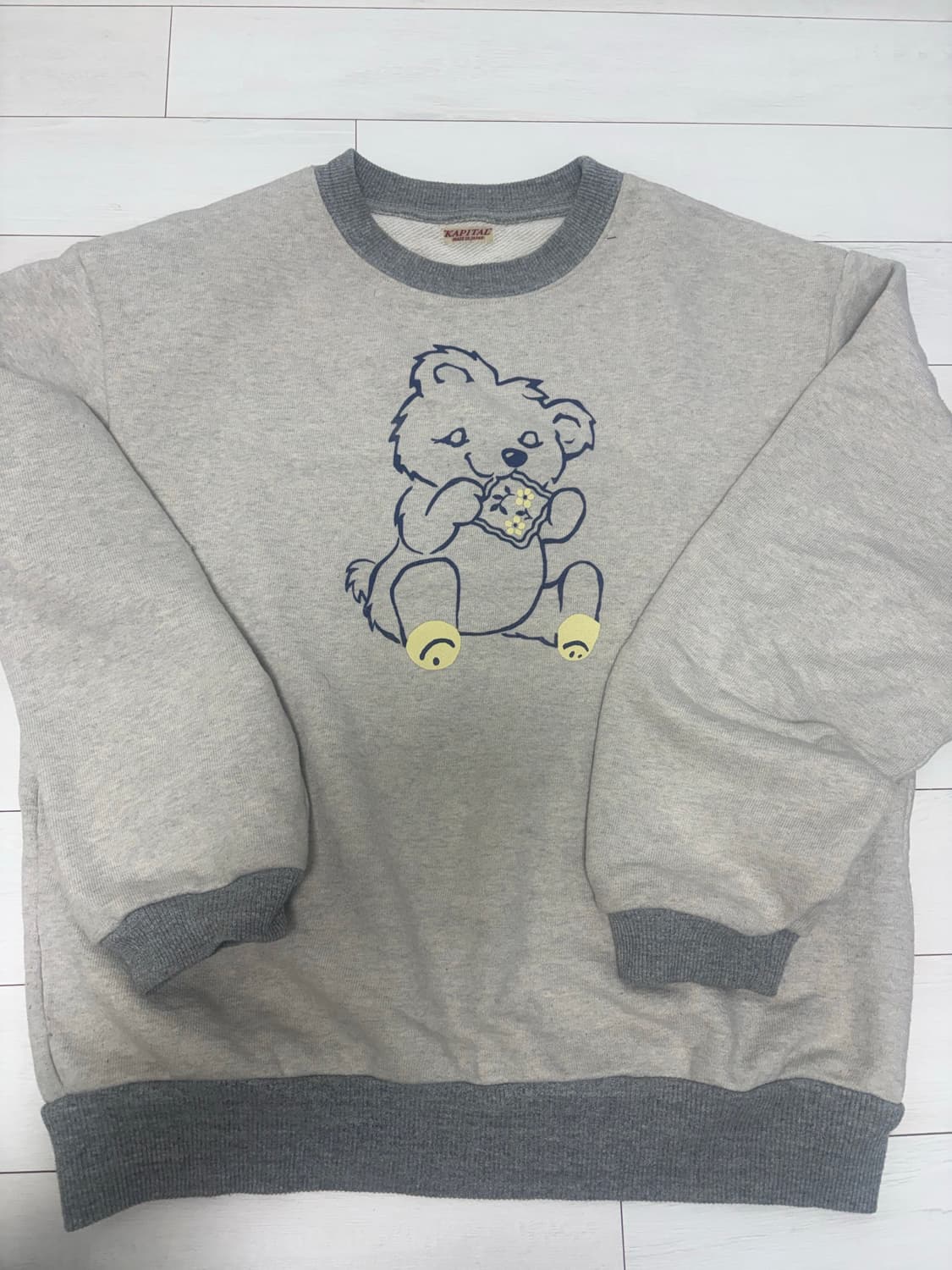 캐피탈 리틀베어 맨투맨 상품이미지2