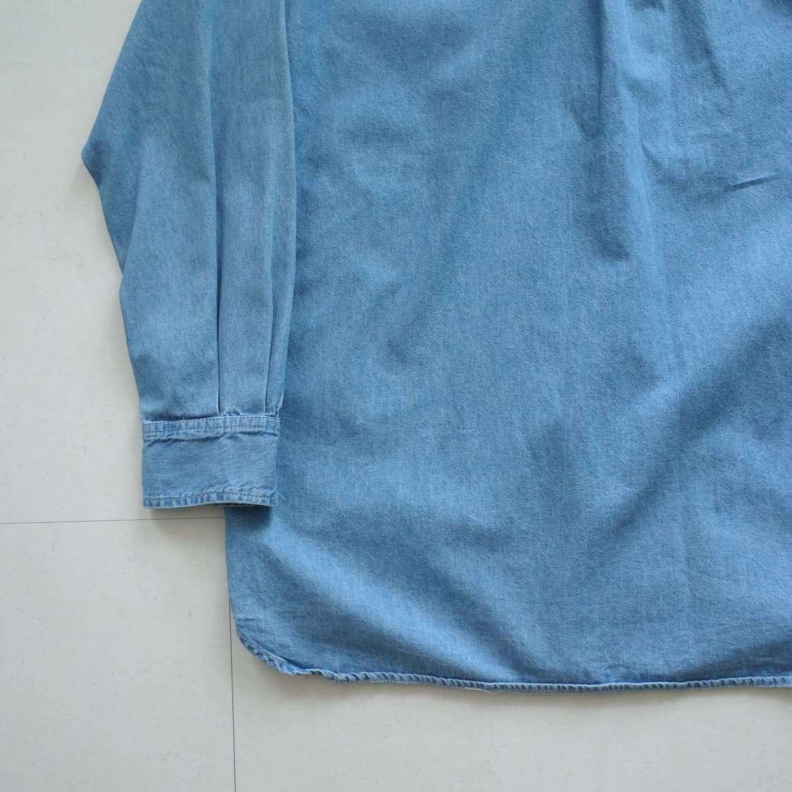 90s 플래닛할리우드 UK 영국 생산 데님 셔츠 XL 상품이미지9