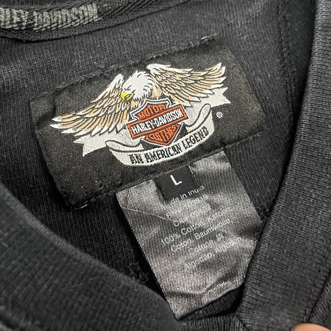 할리데이비슨 스컬 롱슬리브 (100-105) 상품이미지5