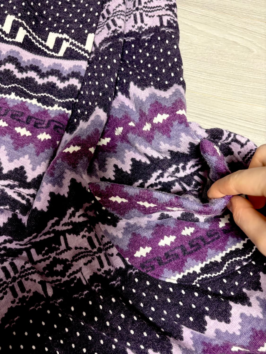 drugstore's pattern knit ops 상품이미지4