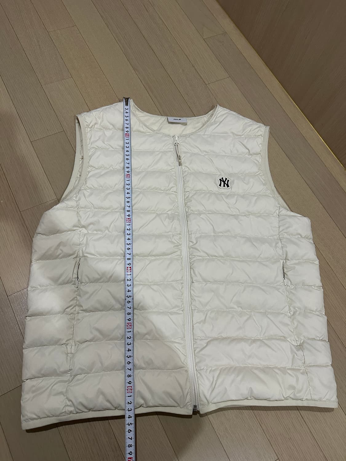 MLB 뉴욕양키스 구스 경량 패딩조끼 XL(105) 상품이미지2