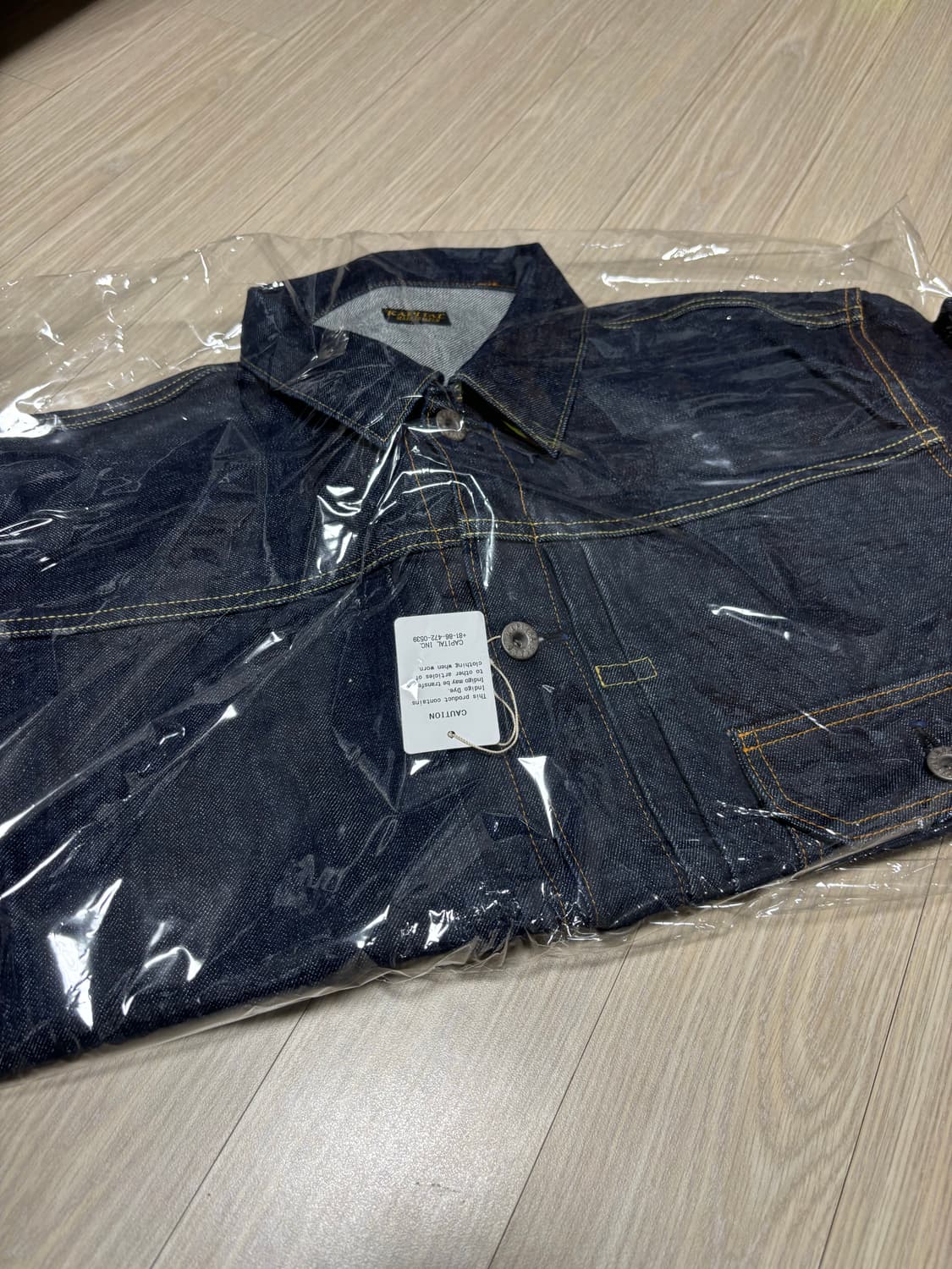 캐피탈 14온즈 데님자켓 상품이미지3