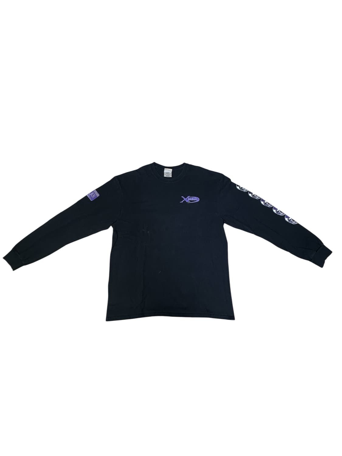 빈티지 엑스트림 오토 리커버리 XTREME 스컬 롱슬리브 티셔츠 XL 상품이미지2