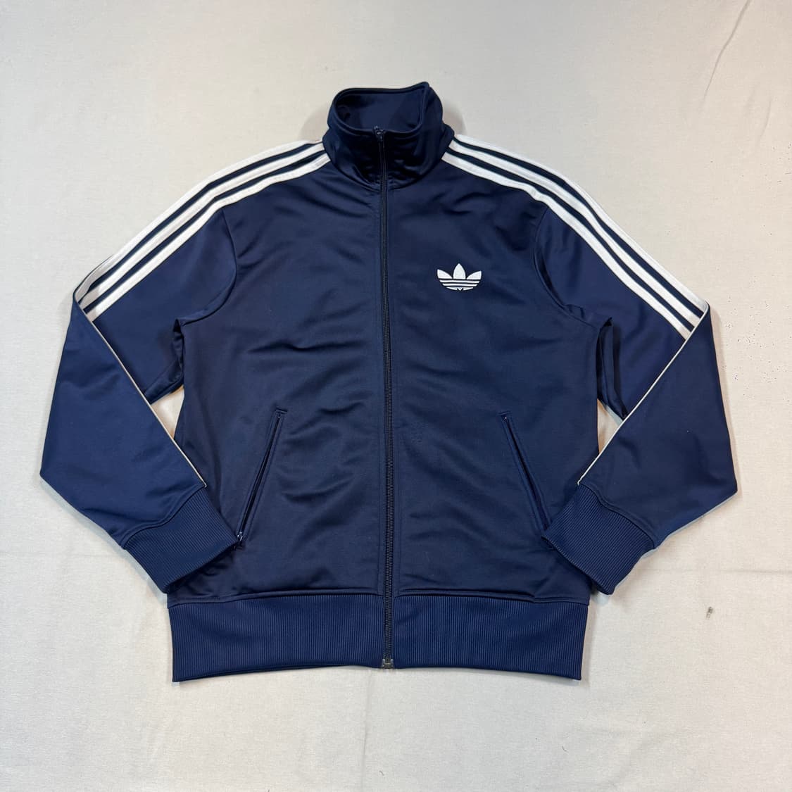 L) 아디다스 파이어버드 삼선 져지 트랙탑 집업 네이비 W17 상품이미지1