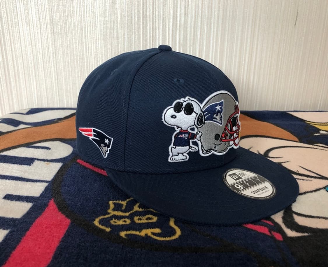 NFL 뉴에라 뉴잉글랜드 패트리어츠X스누피 스냅백 M-L 상품이미지6