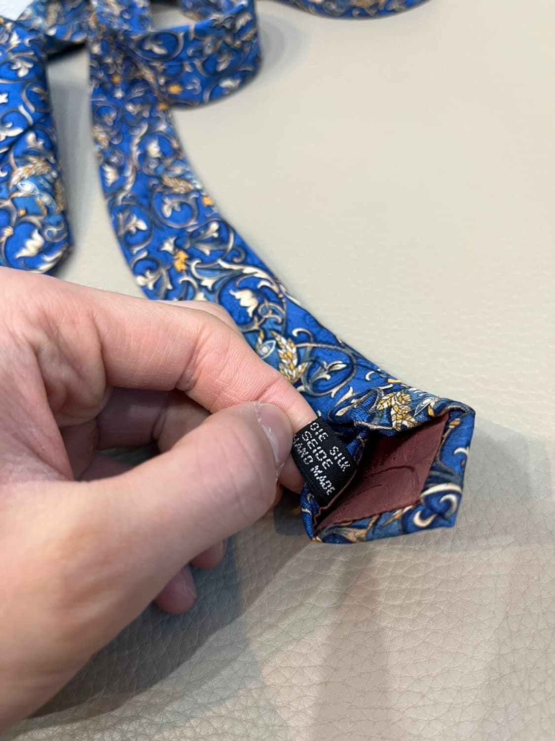 디올 실크 넥타이 Made in FRANCE 상품이미지6