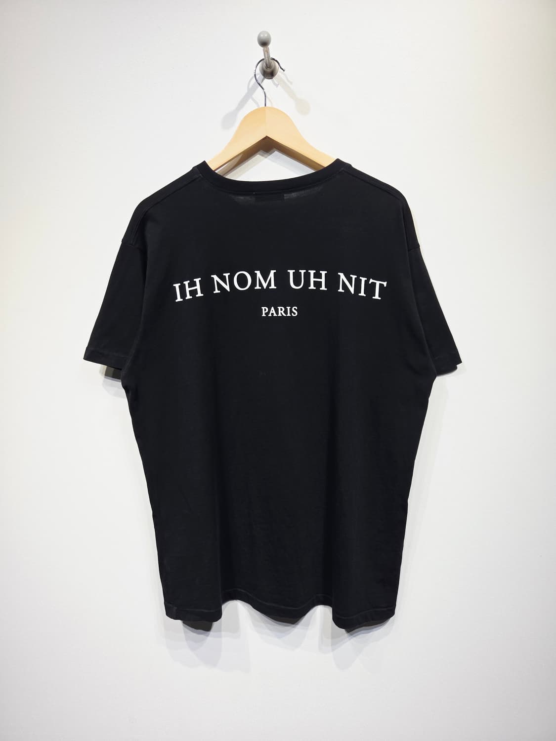 이놈어닛(IH NOM UH NIT) 일레븐 반팔 티셔츠 블랙 상품이미지6