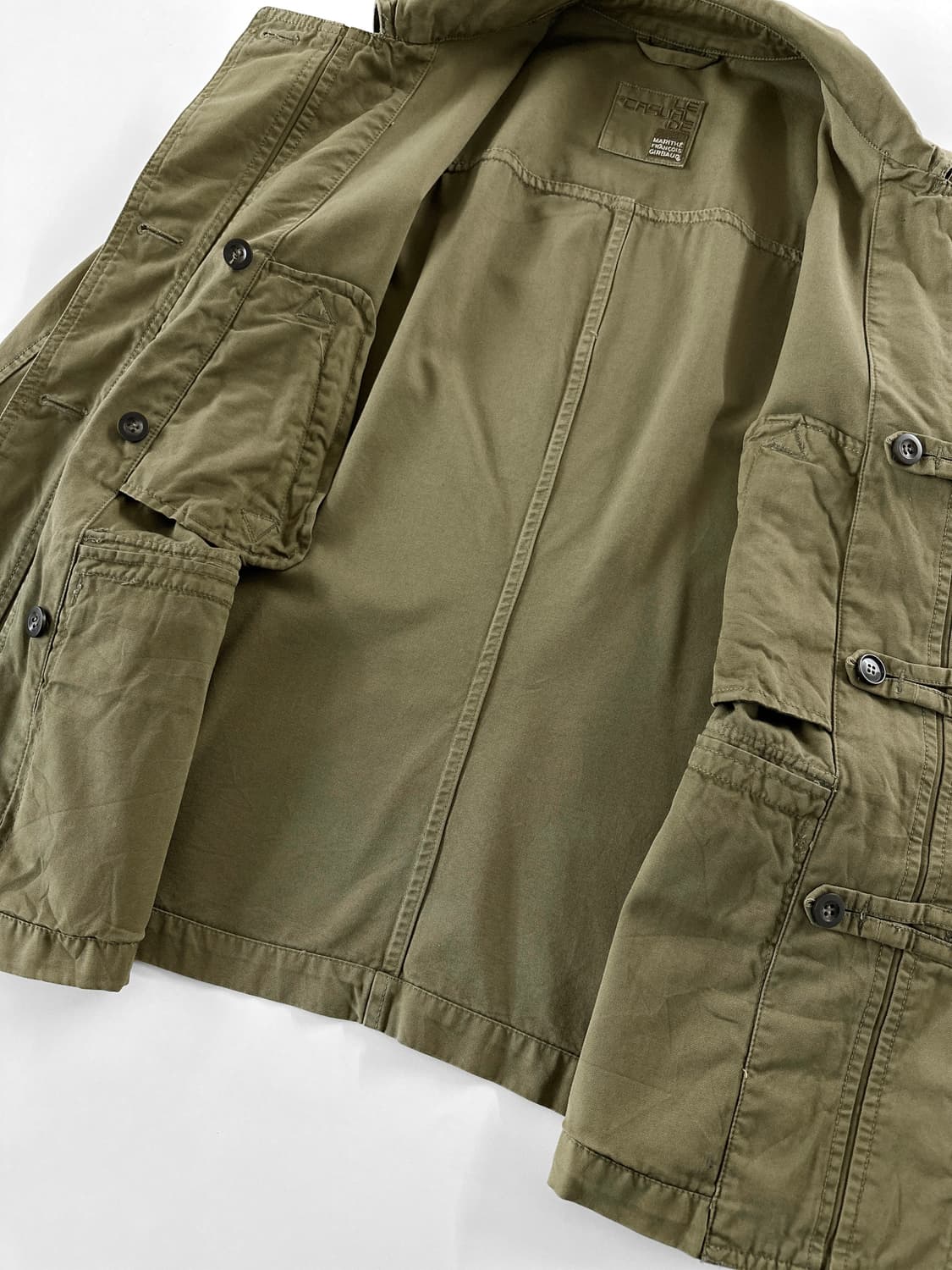 90~00s 마리떼 프랑소와 저버 더블 버튼 디테일 자켓 상품이미지8