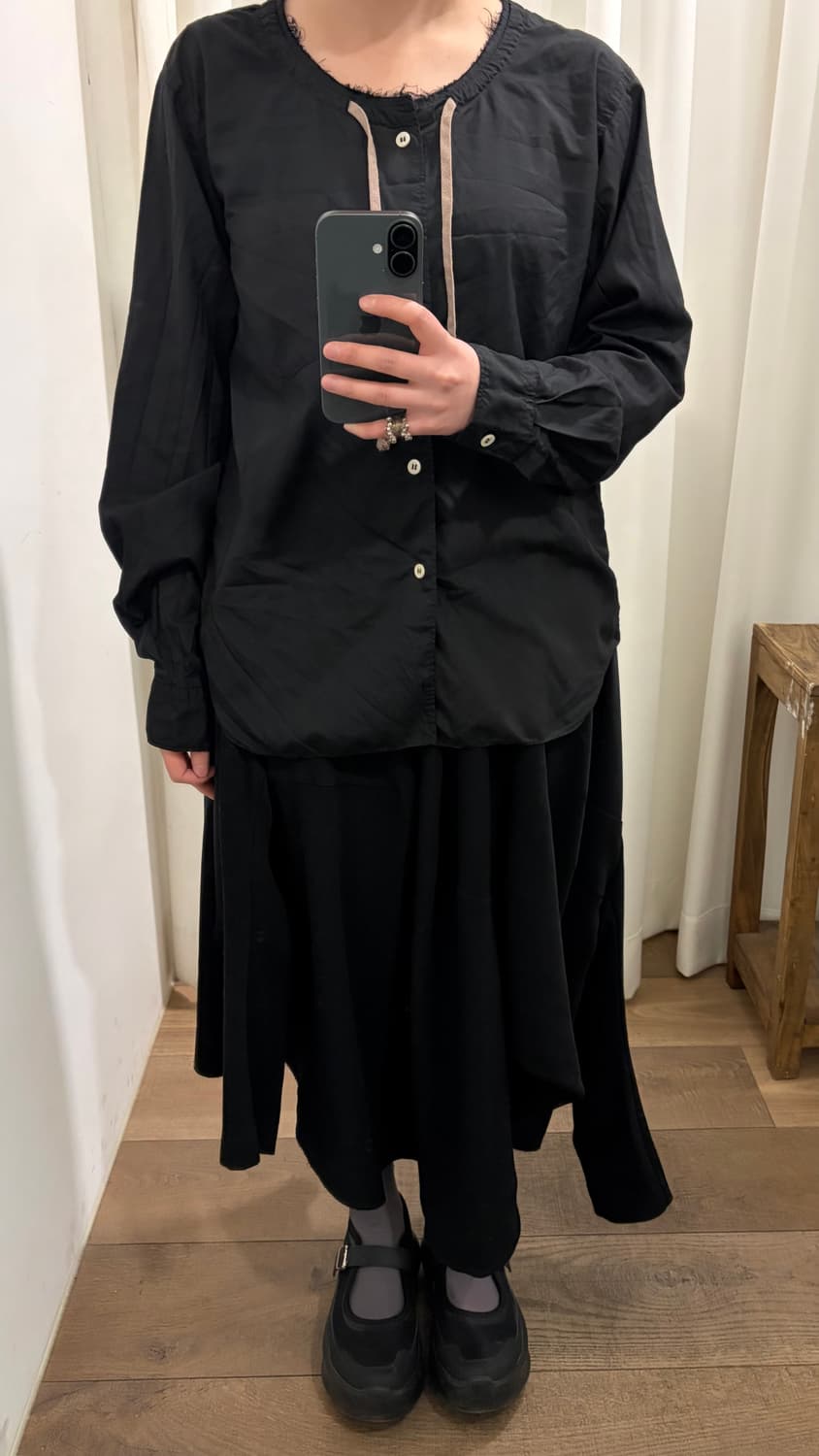 2way Asymmetric Drape Skirt 상품이미지8