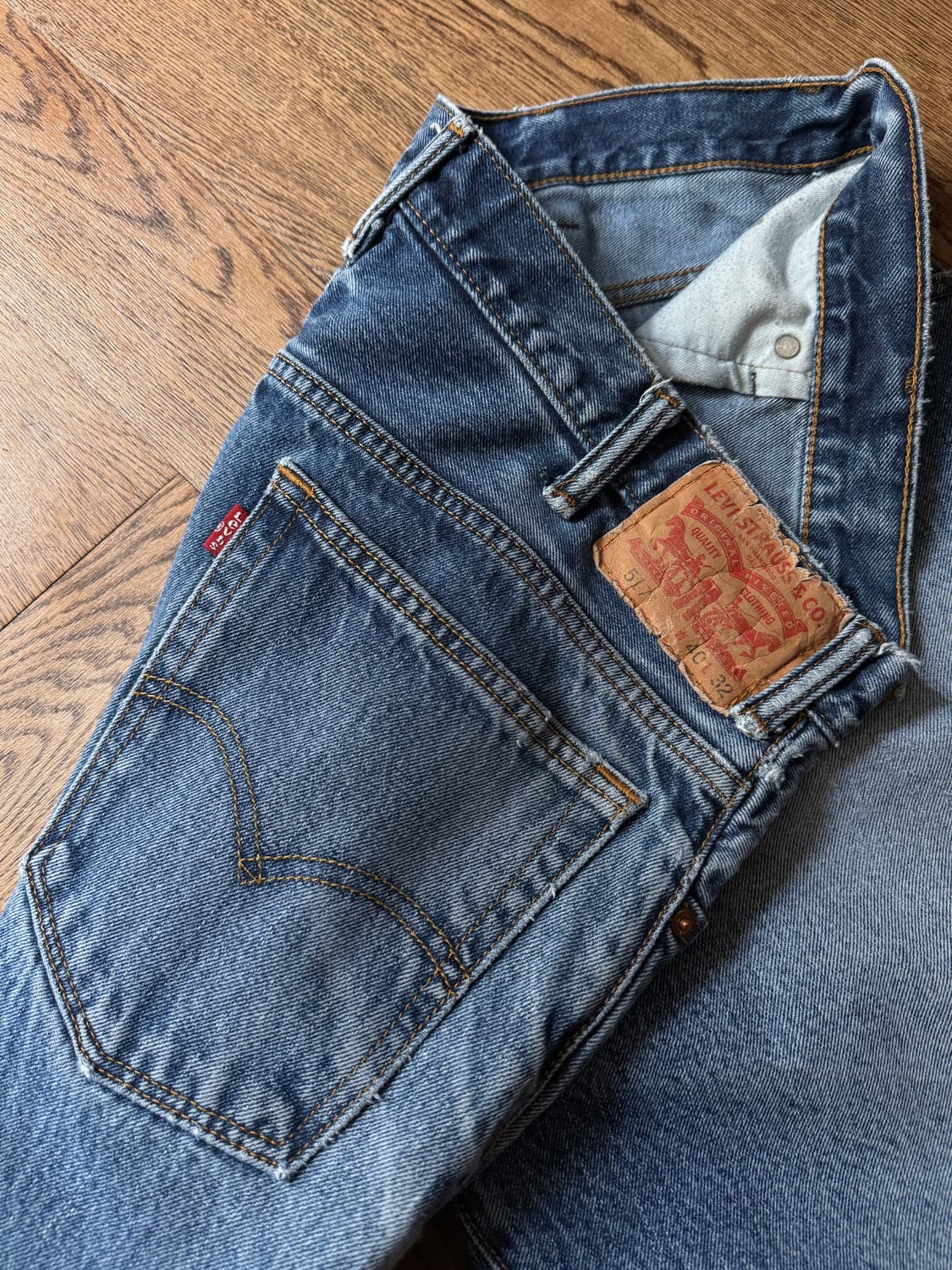 [40]리바이스 517 빈티지 리페어드 플레어진 F57 상품이미지5