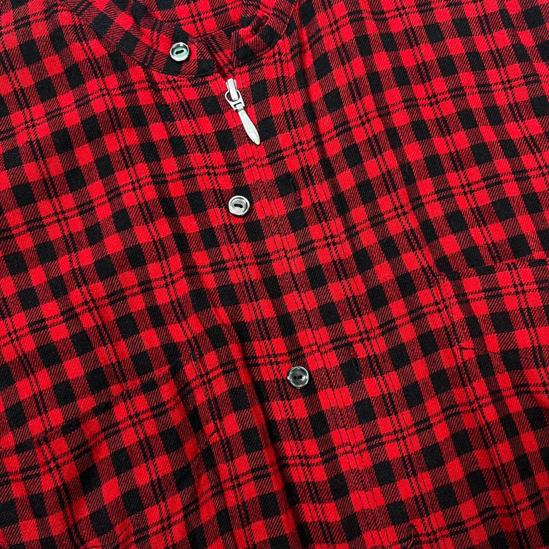 MASU 마수 23ss 집업 플레이드 셔츠 (48) 상품이미지5