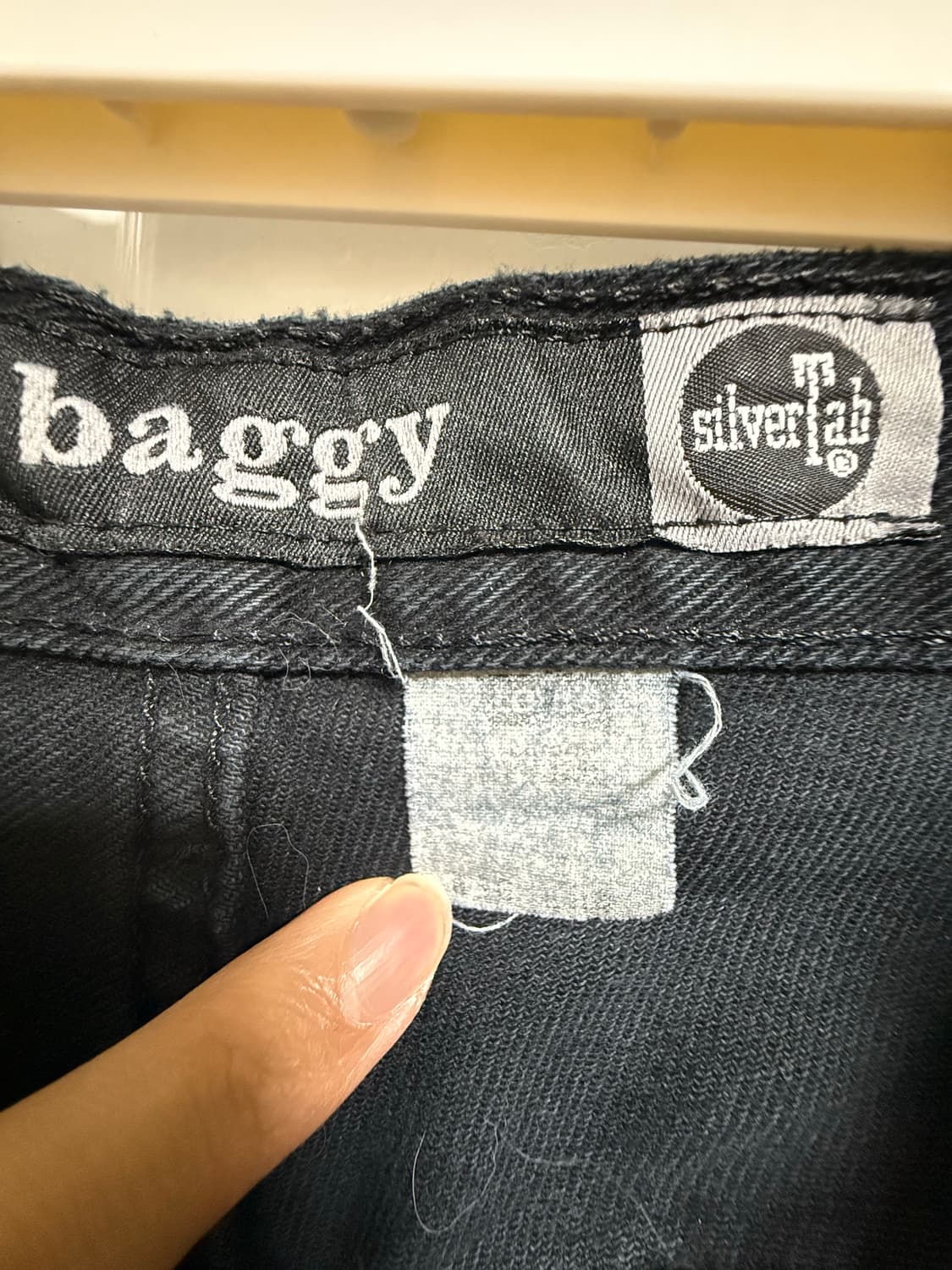 리바이스 실버탭 배기진 블랙 상품이미지3