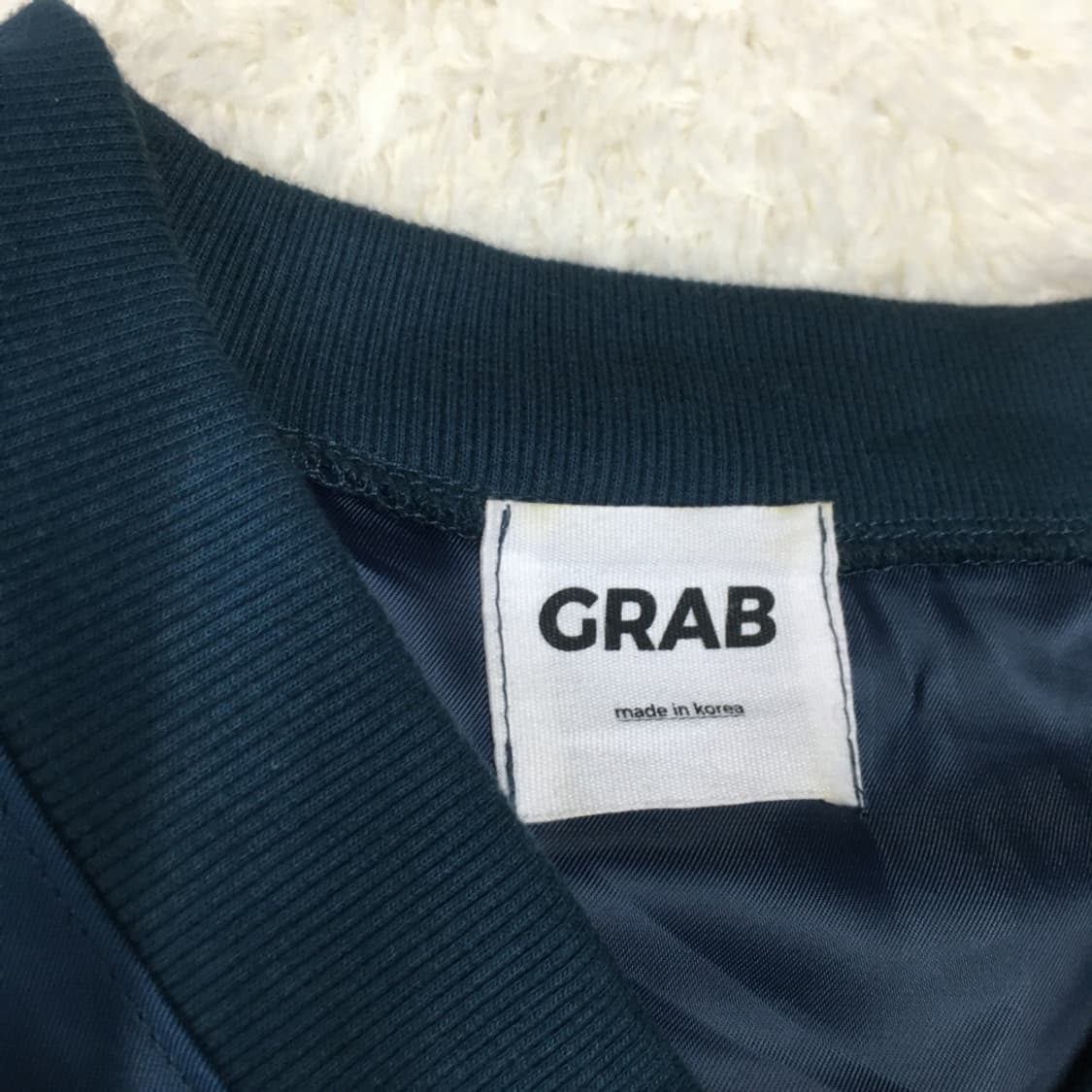 그랩 올드스쿨 조지타운 풀오버 나일론 맨투맨 BB18 상품이미지2