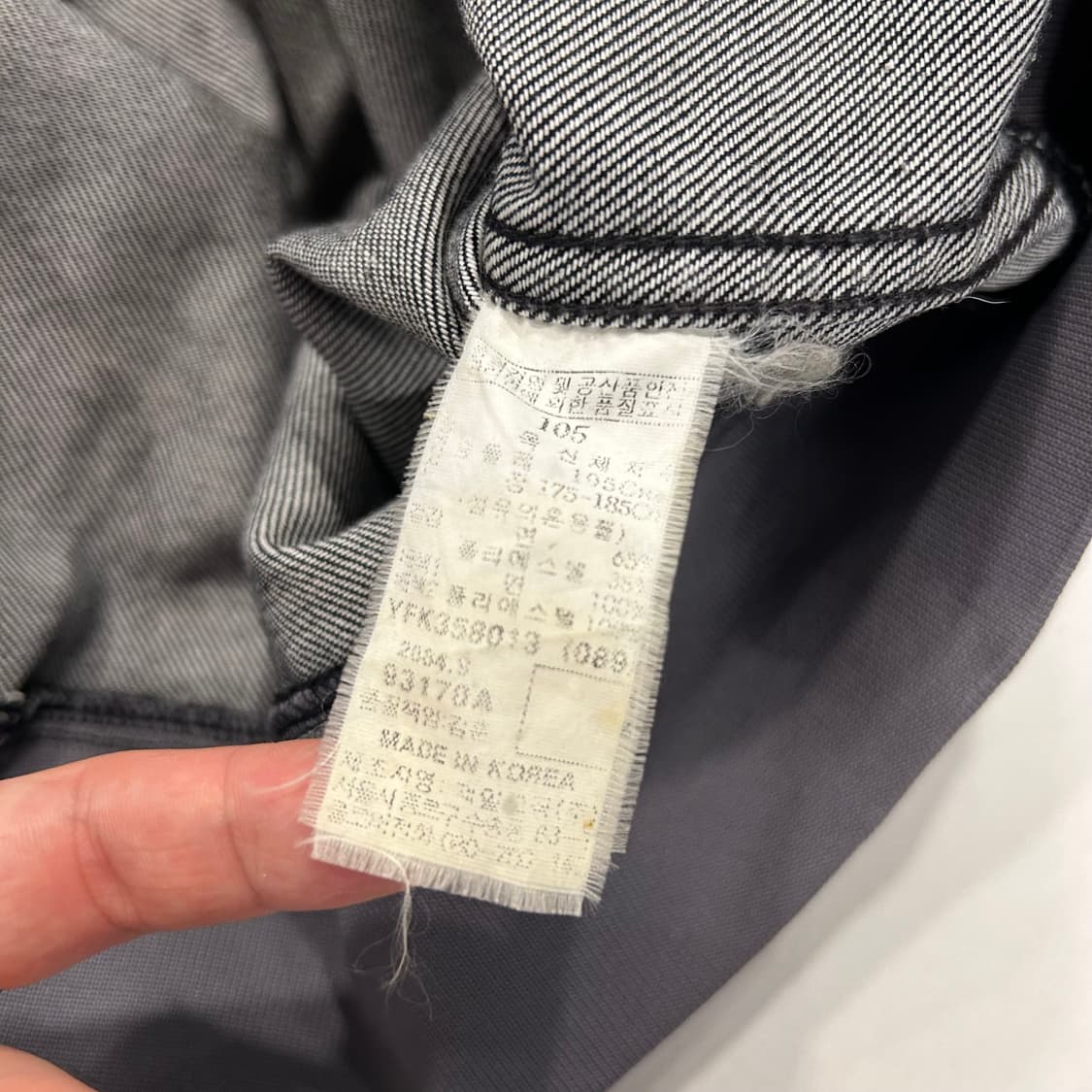 [XL] 00s FUBU 푸부 빈티지 데님 집업 자켓 A579 상품이미지8