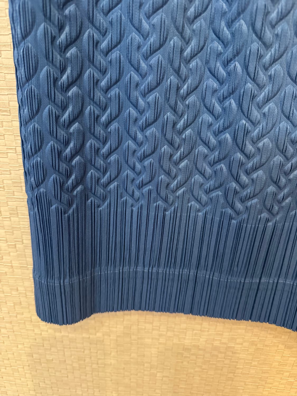 플리츠플리즈 케이블 스티치 긴팔탑,스커트 셋트 상품이미지4