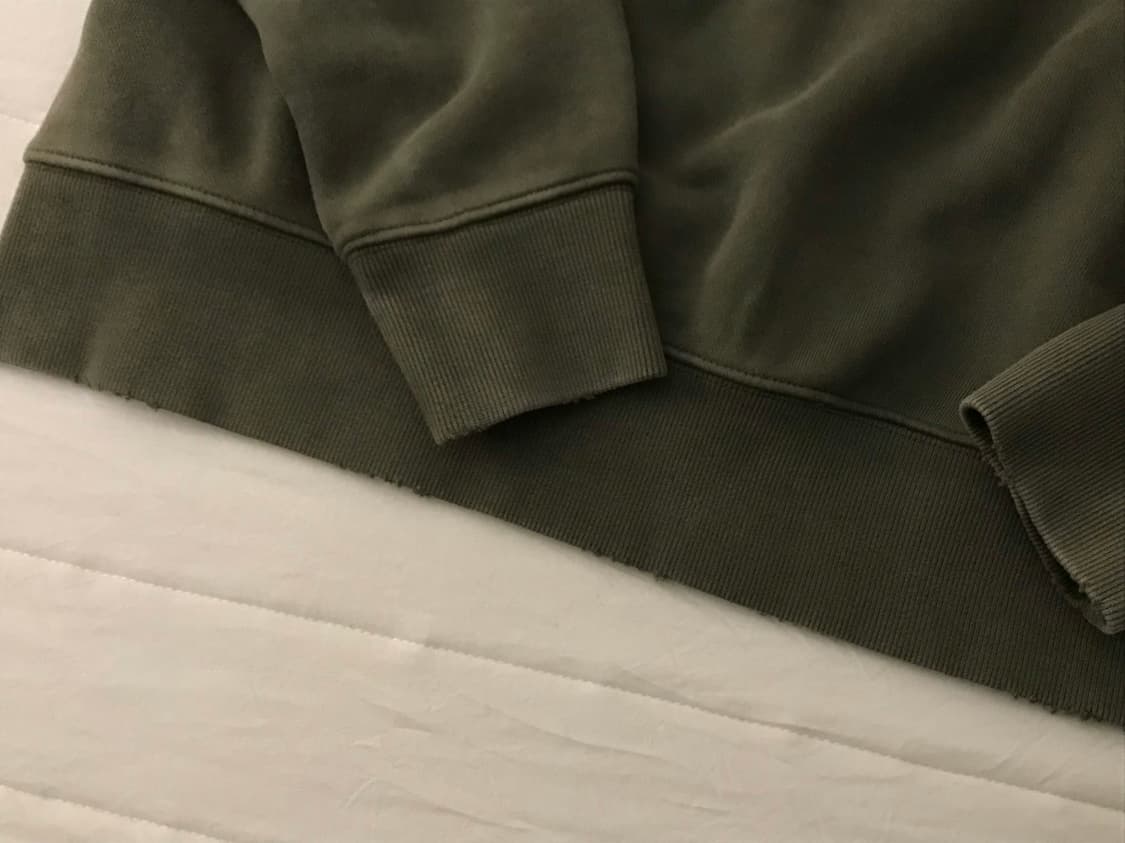 마뗑킴 빈티지 컬러 로고 맨투맨 상품이미지4