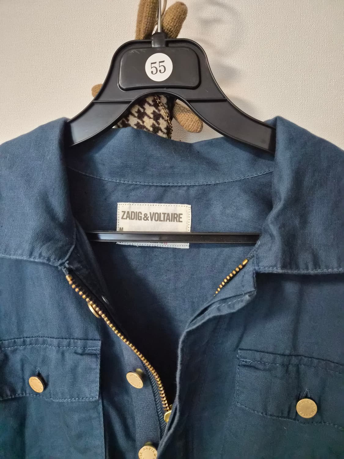 ZADIG & VOLTAIRE(자딕 앤 볼테르) 빈티지 스타일 린넨 상품이미지3