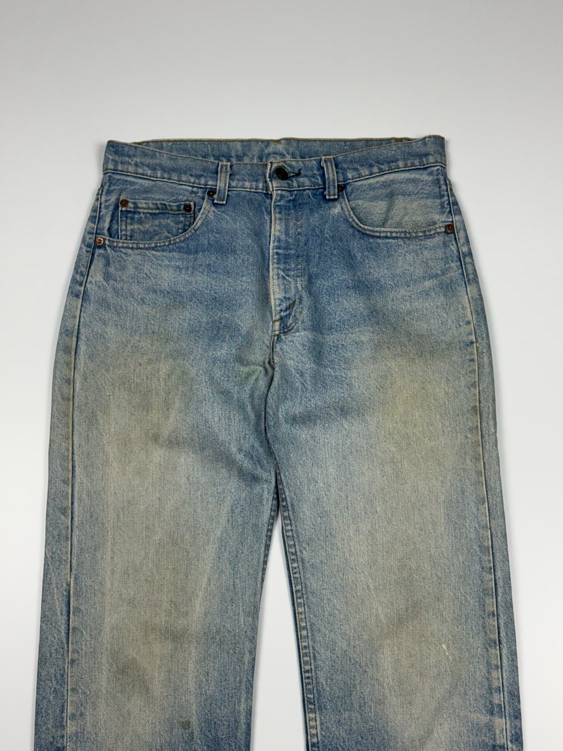 (32) 80s USA Made 리바이스 505 데님 팬츠 상품이미지3