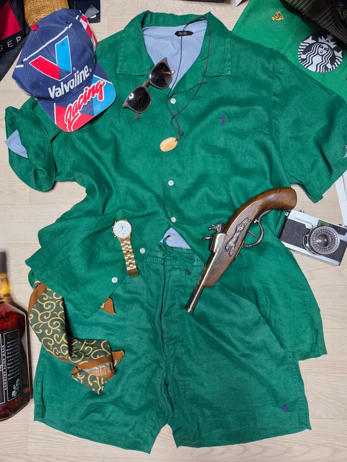 (새상품)(셔츠 팬츠 포함)POLO RALPH LAUREN 린넨  상품이미지1